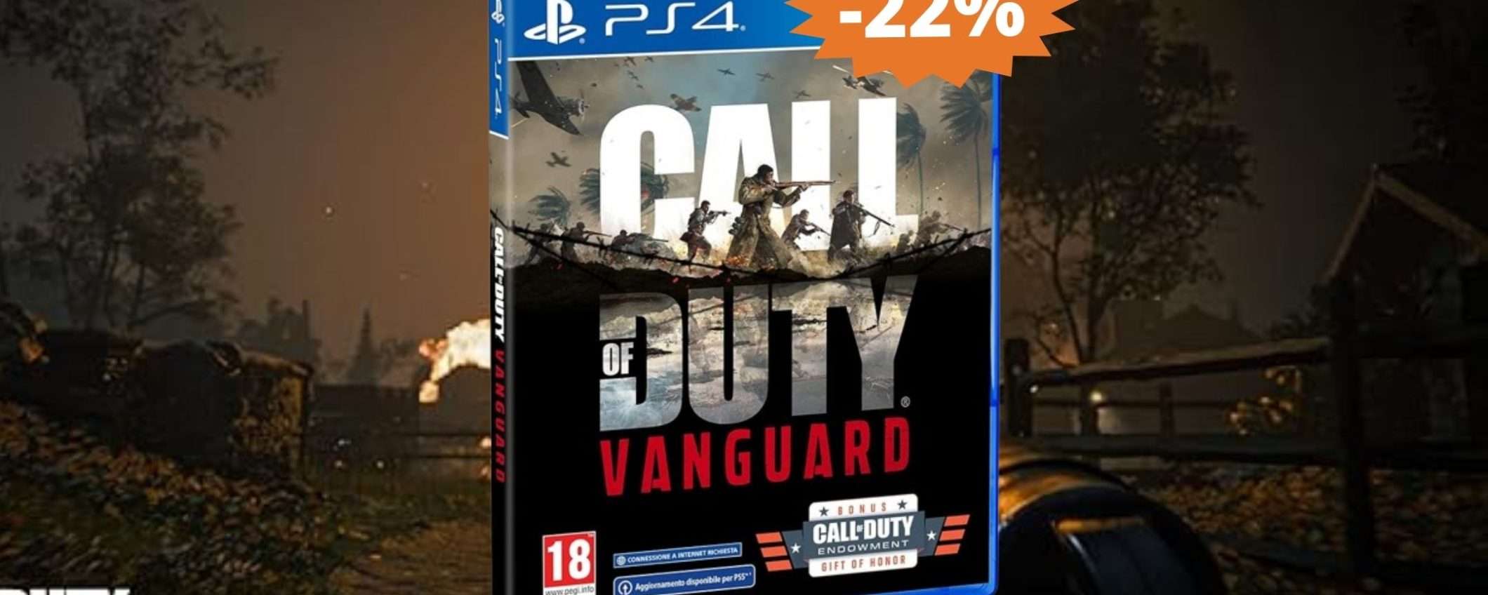 Call of Duty Vanguard per PS4: sconto ESCLUSIVO del 22%