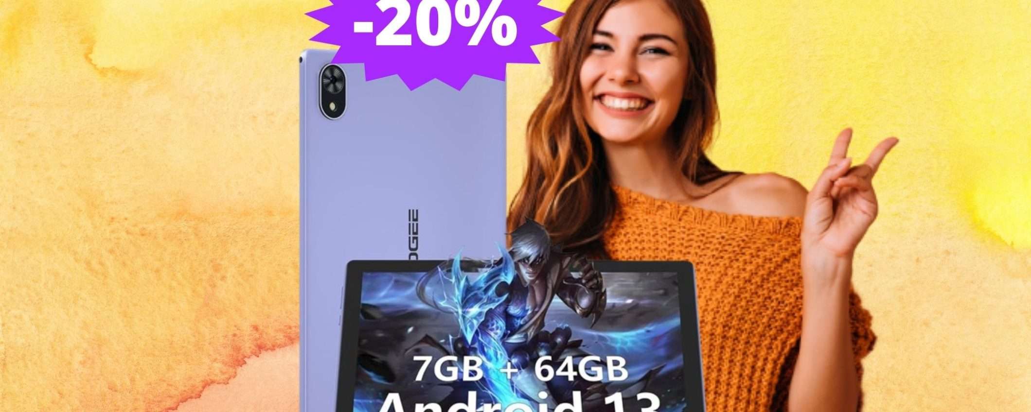 DOOGEE U9: il tablet in SUPER sconto oggi su Amazon (-20%) DOOGEE U9: il tablet in SUPER sconto oggi su Amazon (-20%)