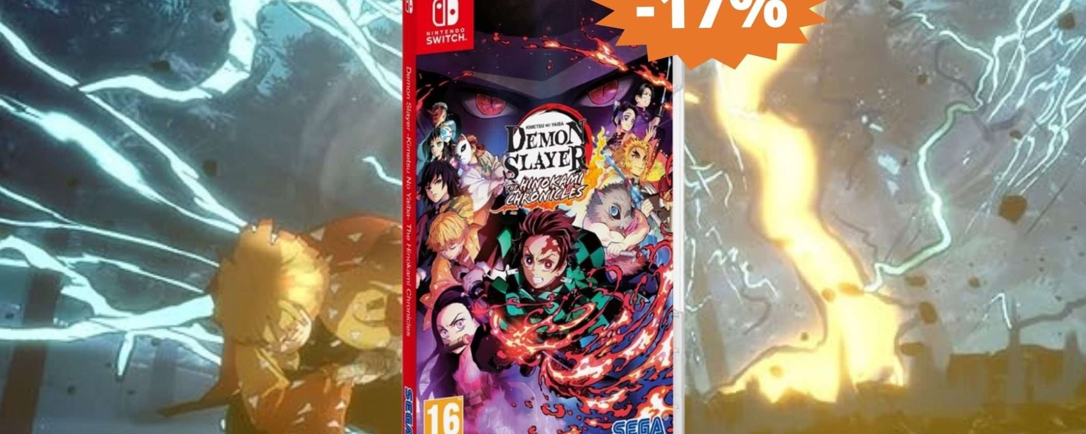 Demon Slayer per Nintendo Switch: SUPER sconto del 17%