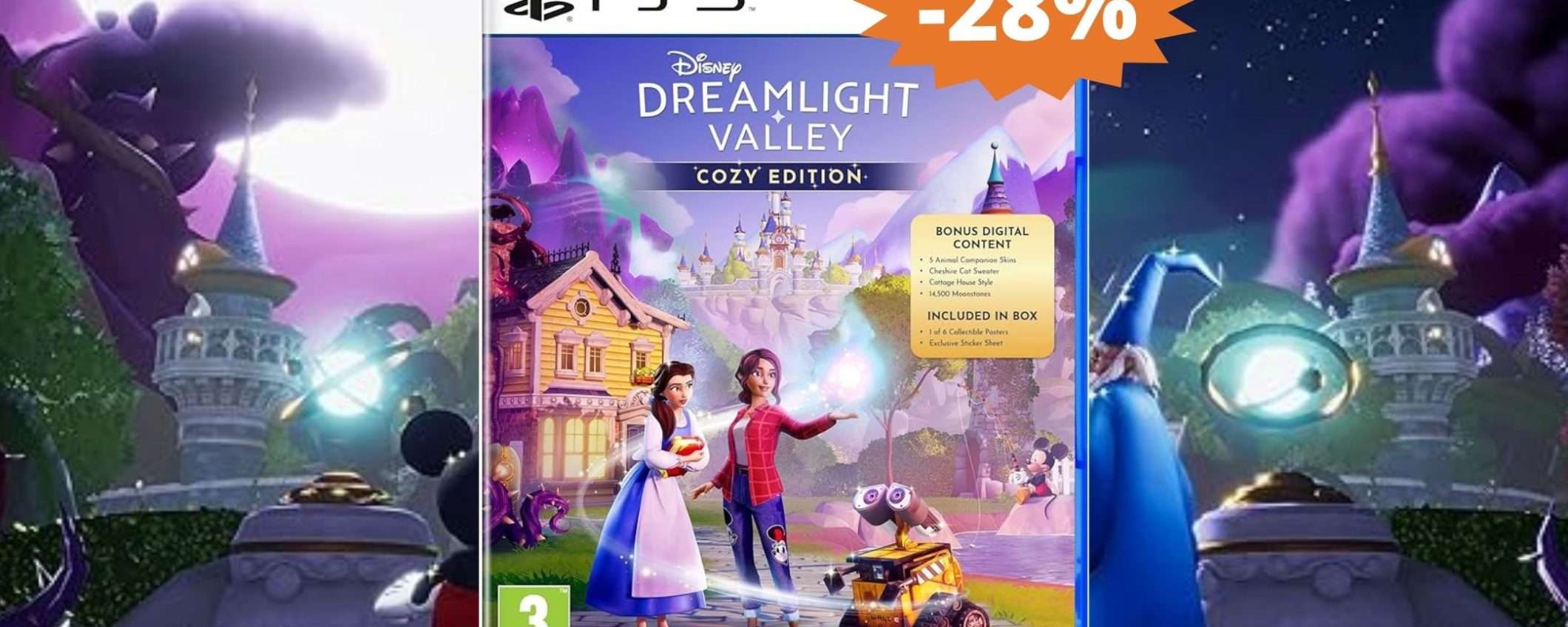 Disney Dreamlight Valley per PS5: un mondo INCANTATO (-28%) Disney Dreamlight Valley per PS5: un mondo INCANTATO (-28%)