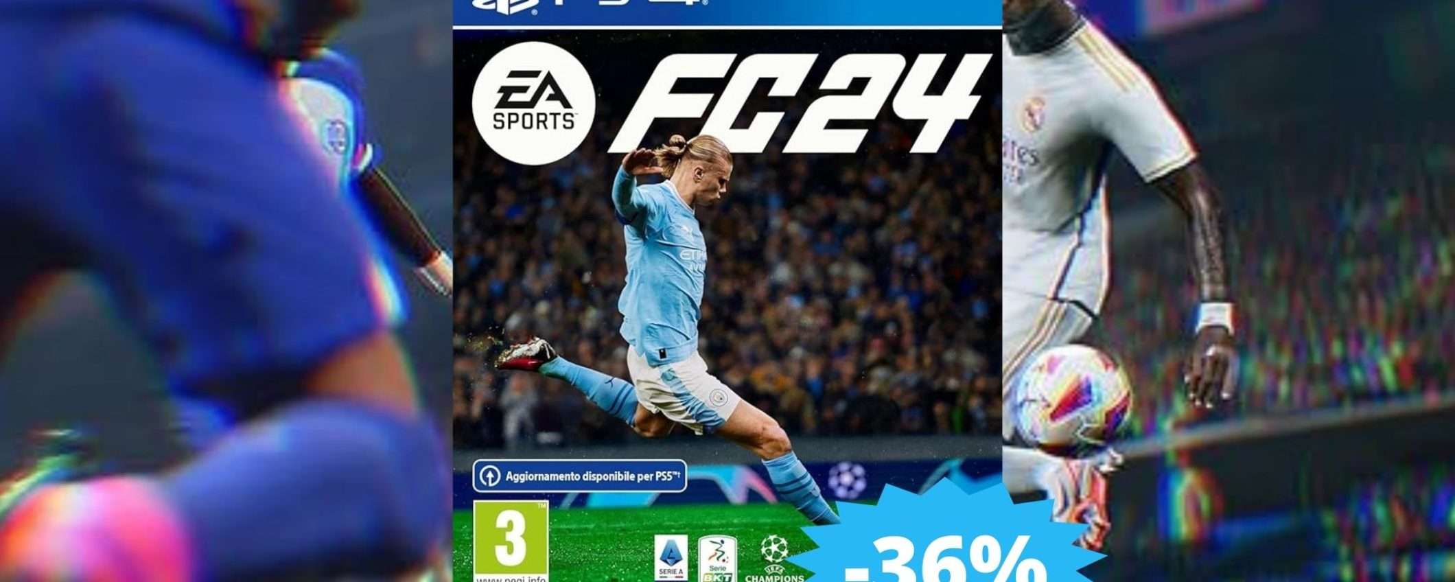 EA SPORTS FC 24 per PS4: MEGA sconto del 36% su Amazon EA SPORTS FC 24 per PS4: MEGA sconto del 36% su Amazon