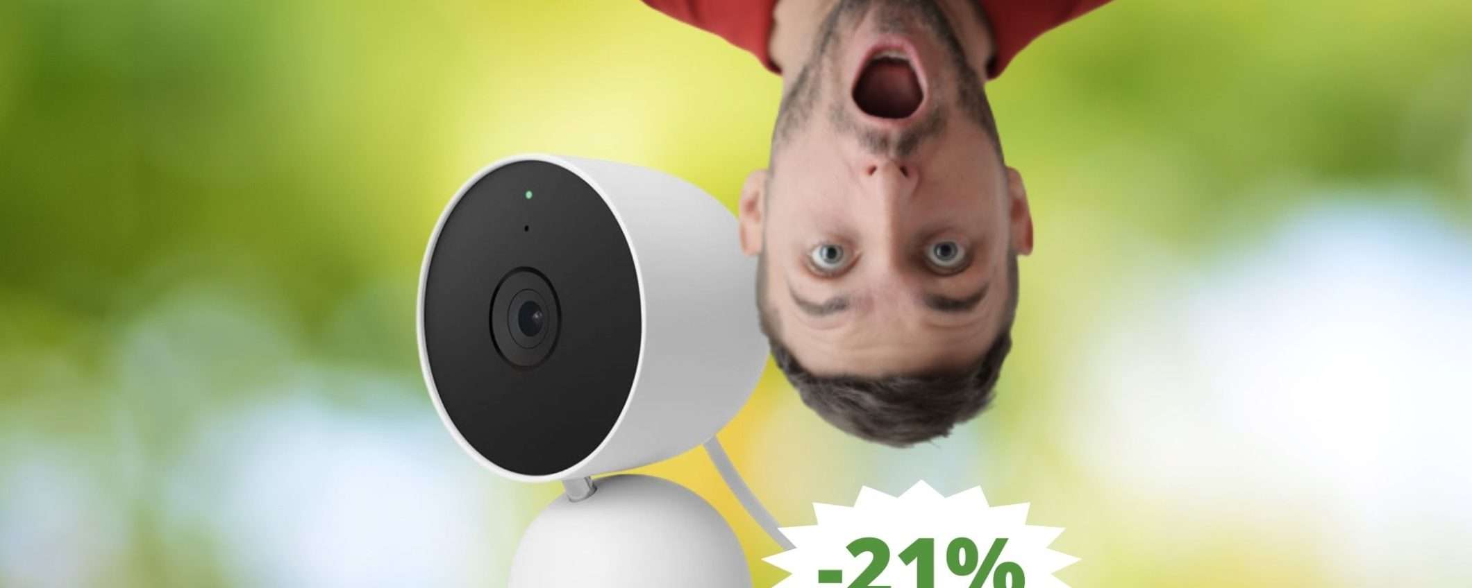 Google Nest Cam: SUPER sconto del 21% su Amazon