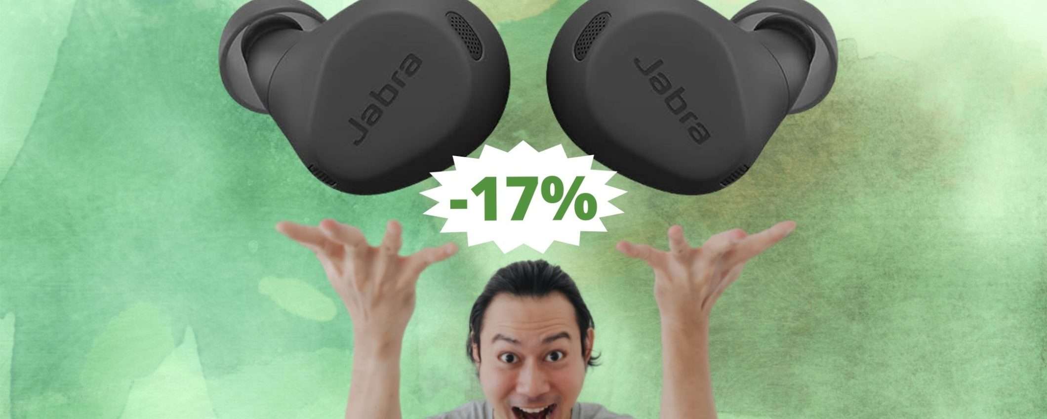 Jabra Elite 8 Active: un'esperienza sonora ECCEZIONALE (-17%) Jabra Elite 8 Active: un'esperienza sonora ECCEZIONALE (-17%)