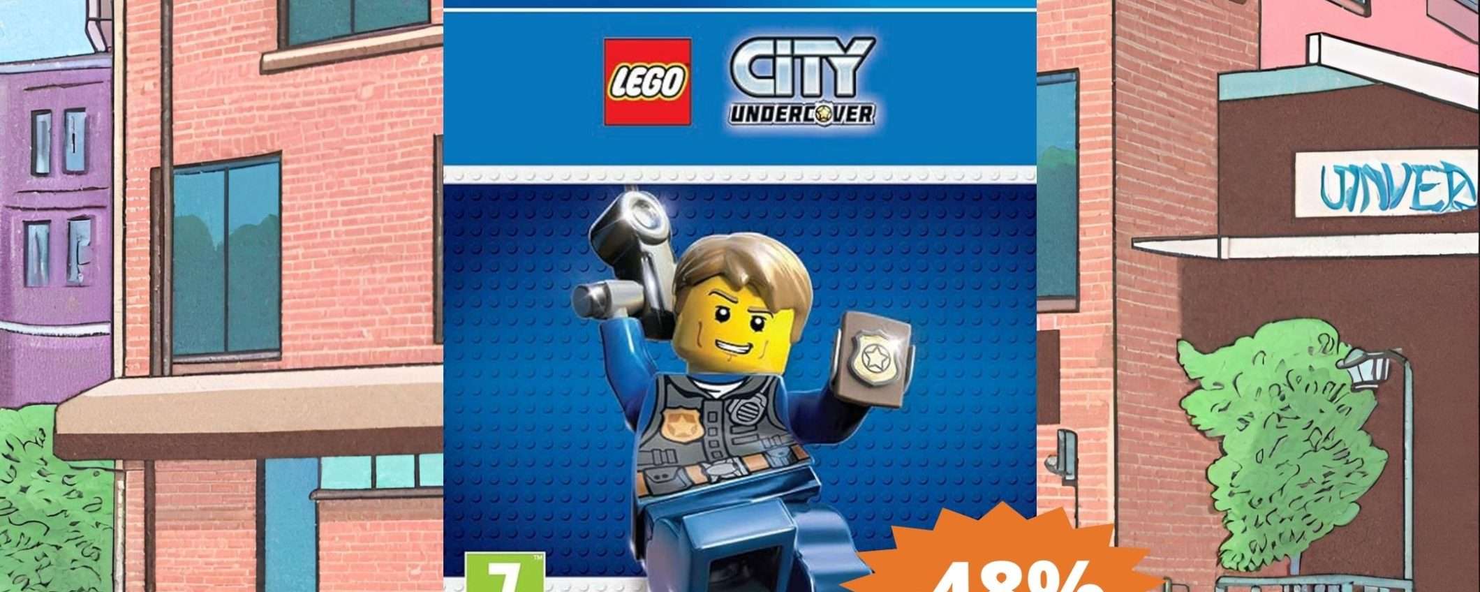 LEGO CITY Undercover per PS4: sconto FOLLE del 48% su Amazon LEGO CITY Undercover per PS4: sconto FOLLE del 48% su Amazon