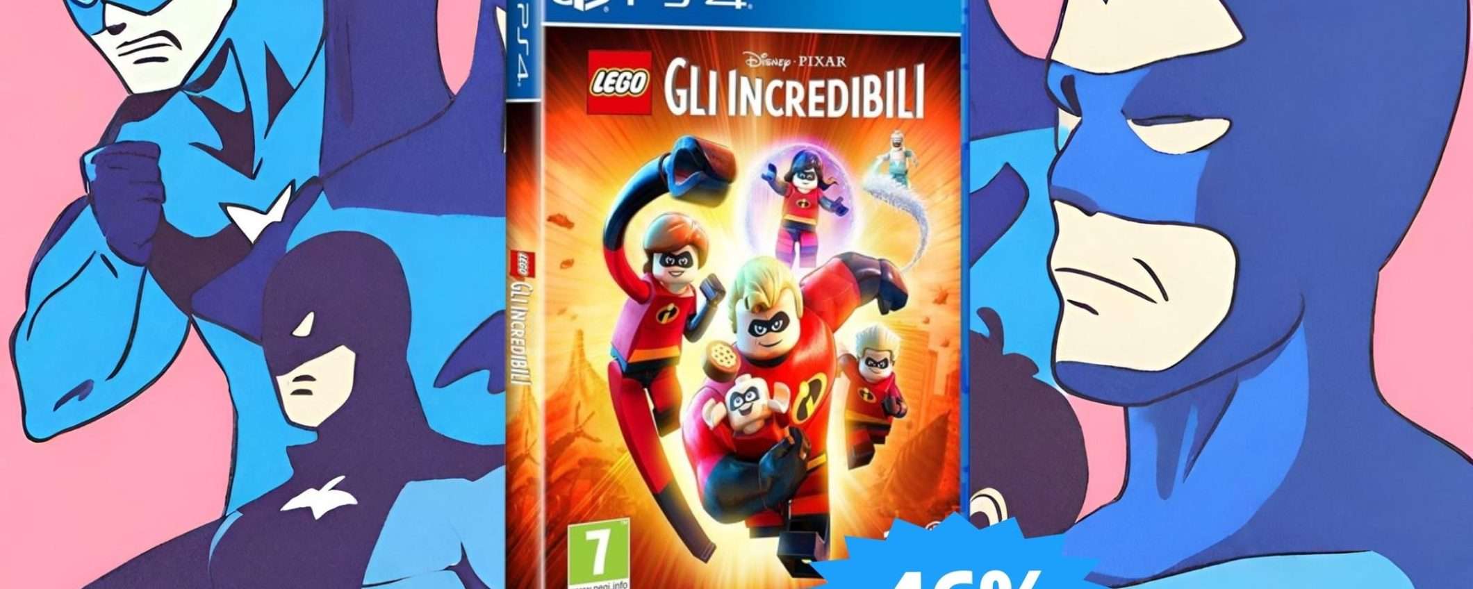 Lego Gli Incredibili per PS4: sconto IMBATTIBILE del 46% Lego Gli Incredibili per PS4: sconto IMBATTIBILE del 46%