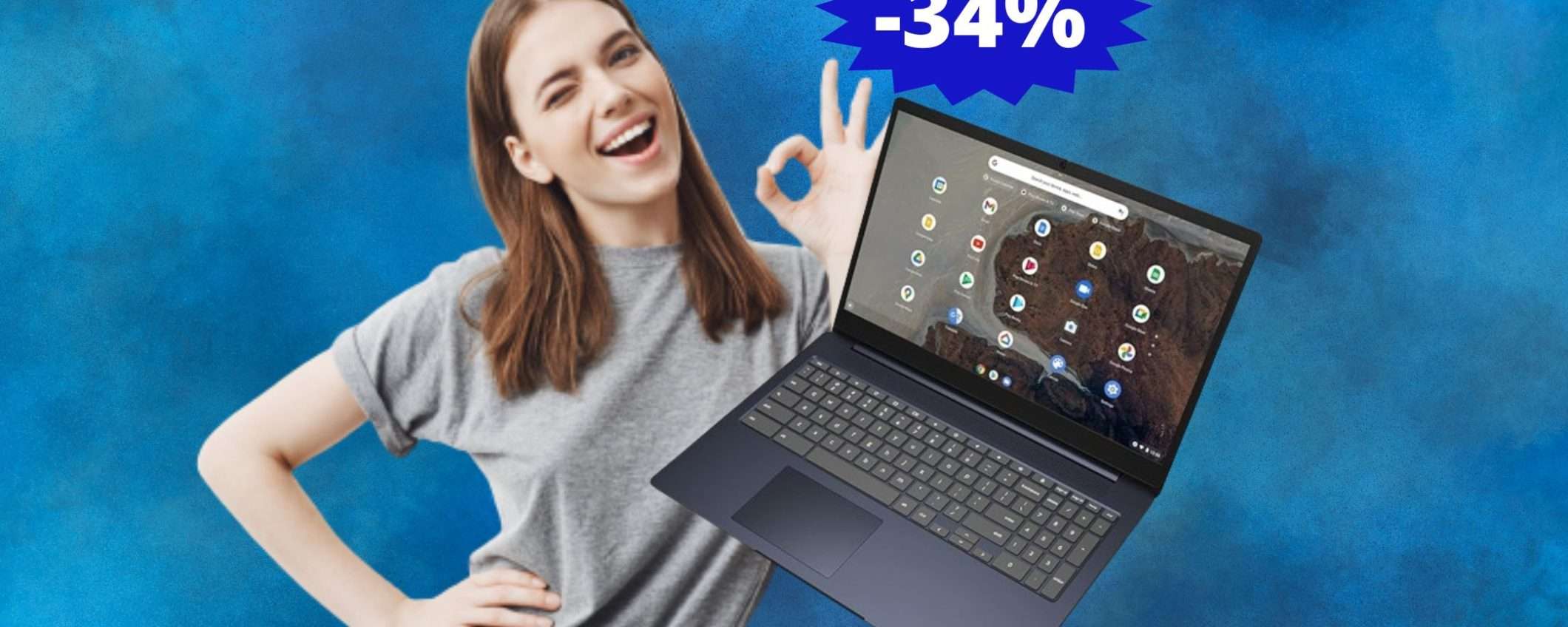Lenovo IdeaPad 3: OFFERTA esclusiva su Amazon (-34%) Lenovo IdeaPad 3: OFFERTA esclusiva su Amazon (-34%)