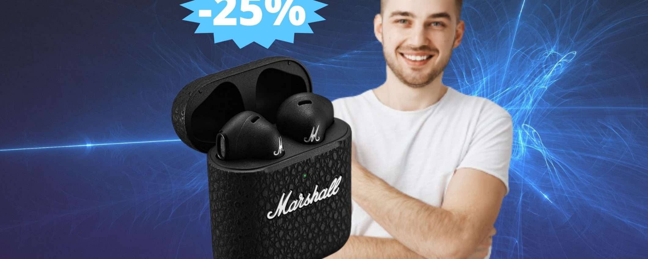 Marshall Minor III: sconto ESCLUSIVO del 25% su Amazon Marshall Minor III: sconto ESCLUSIVO del 25% su Amazon