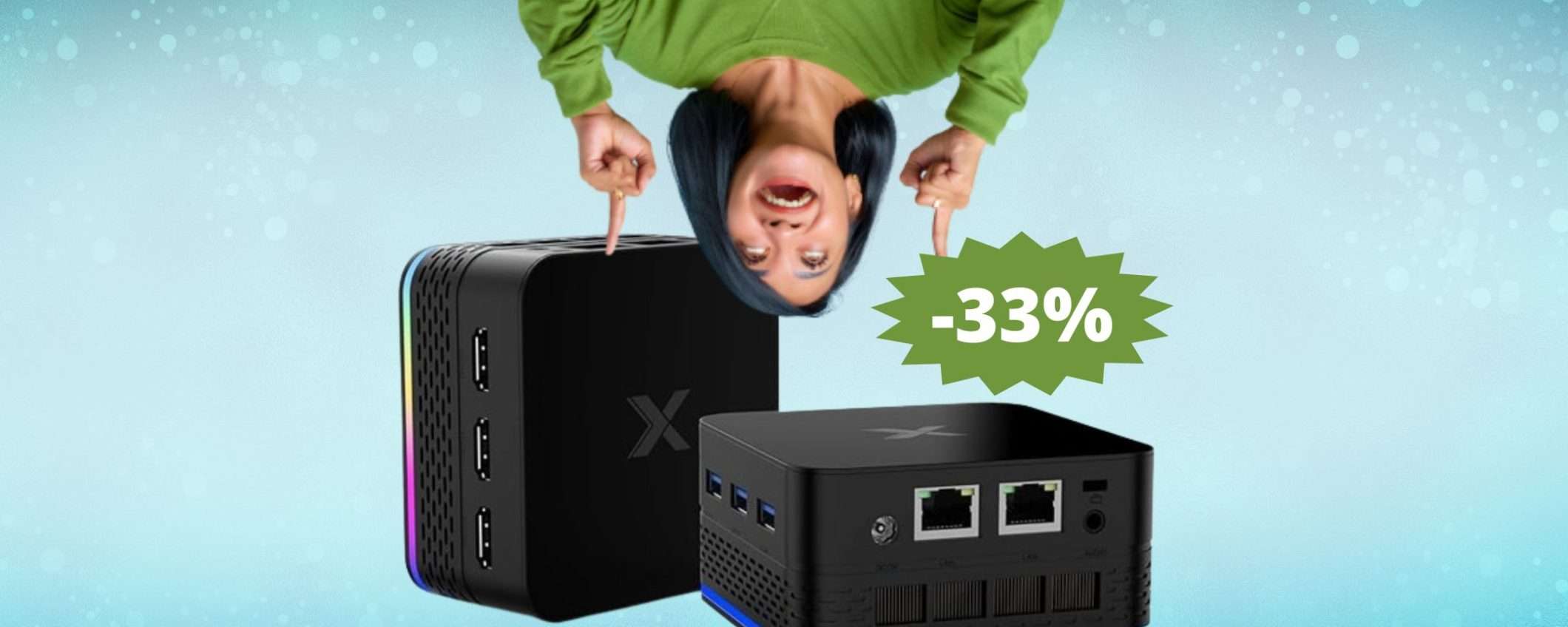 Mini PC T9 Plus: la POTENZA nel palmo della tua mano (-33%) Mini PC T9 Plus: la POTENZA nel palmo della tua mano (-33%)