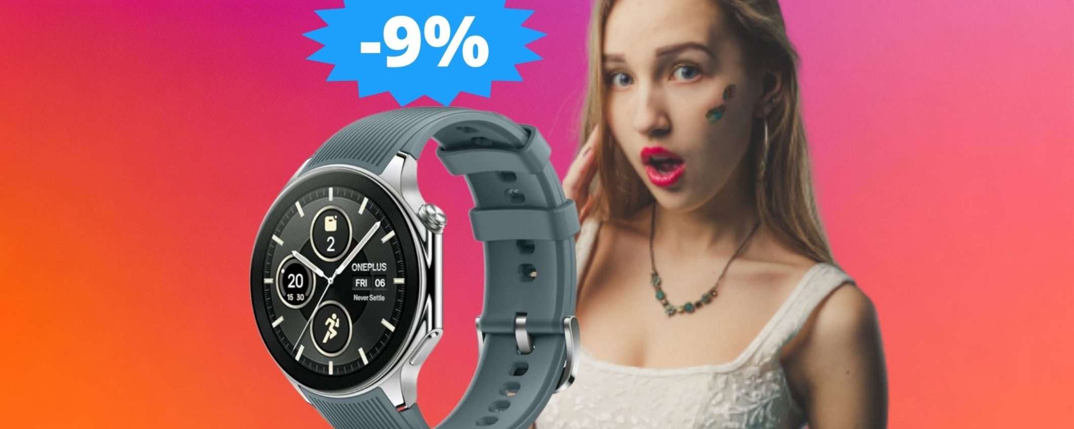 OnePlus Watch 2: eleganza e innovazione in SCONTO OnePlus Watch 2: eleganza e innovazione in SCONTO