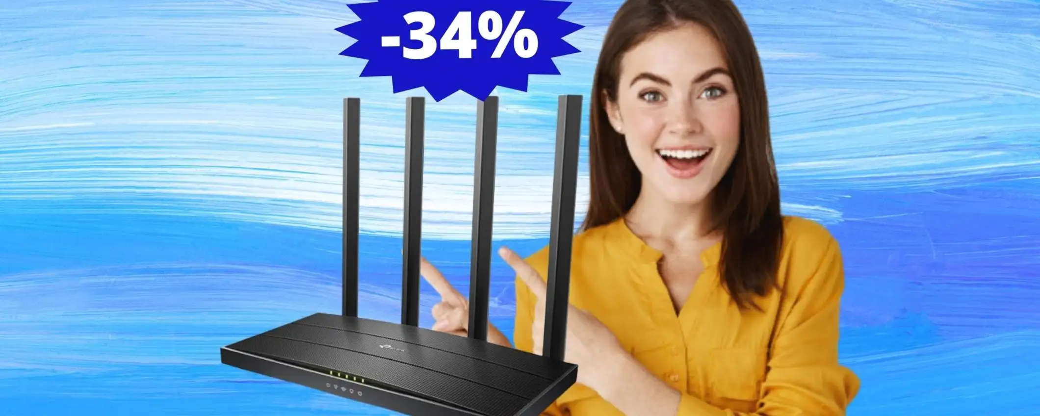 Router TP-Link Archer C80: IMPOSSIBILE resistergli (-34%) Router TP-Link Archer C80: IMPOSSIBILE resistergli (-34%)
