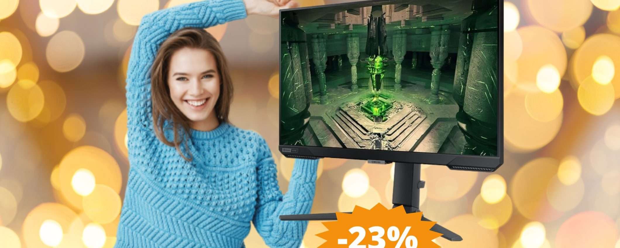 Samsung Odyssey G4: immergiti nell'universo del GAMING (-23%) Samsung Odyssey G4: immergiti nell'universo del GAMING (-23%)