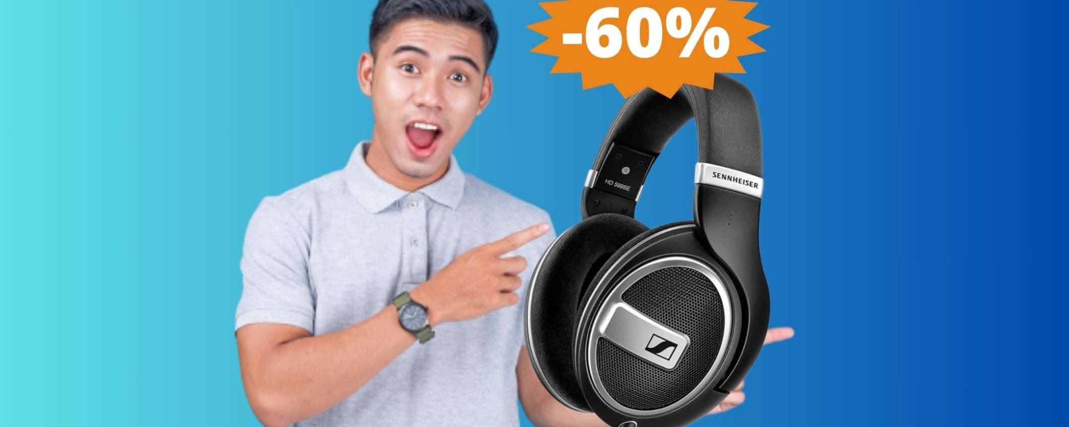 Sennheiser HD 599: sconto FOLLE per le offerte di primavera Sennheiser HD 599: sconto FOLLE per le offerte di primavera