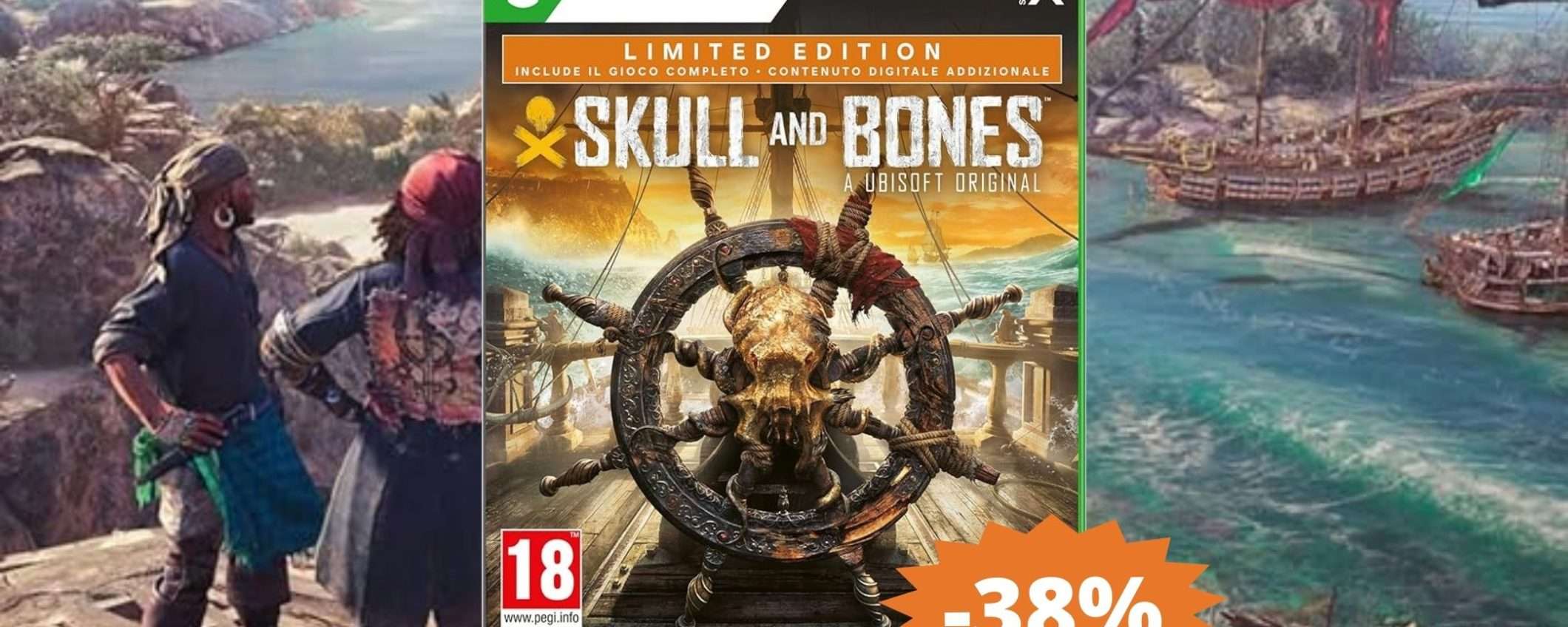 Skull & Bones per Xbox Series X: sconto ASSURDO del 38%