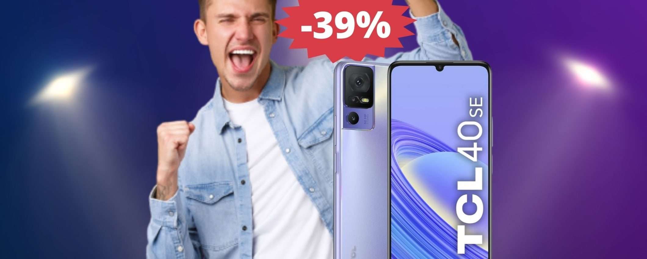TCL 40SE: sconto ESCLUSIVO del 39% su Amazon TCL 40SE: sconto ESCLUSIVO del 39% su Amazon