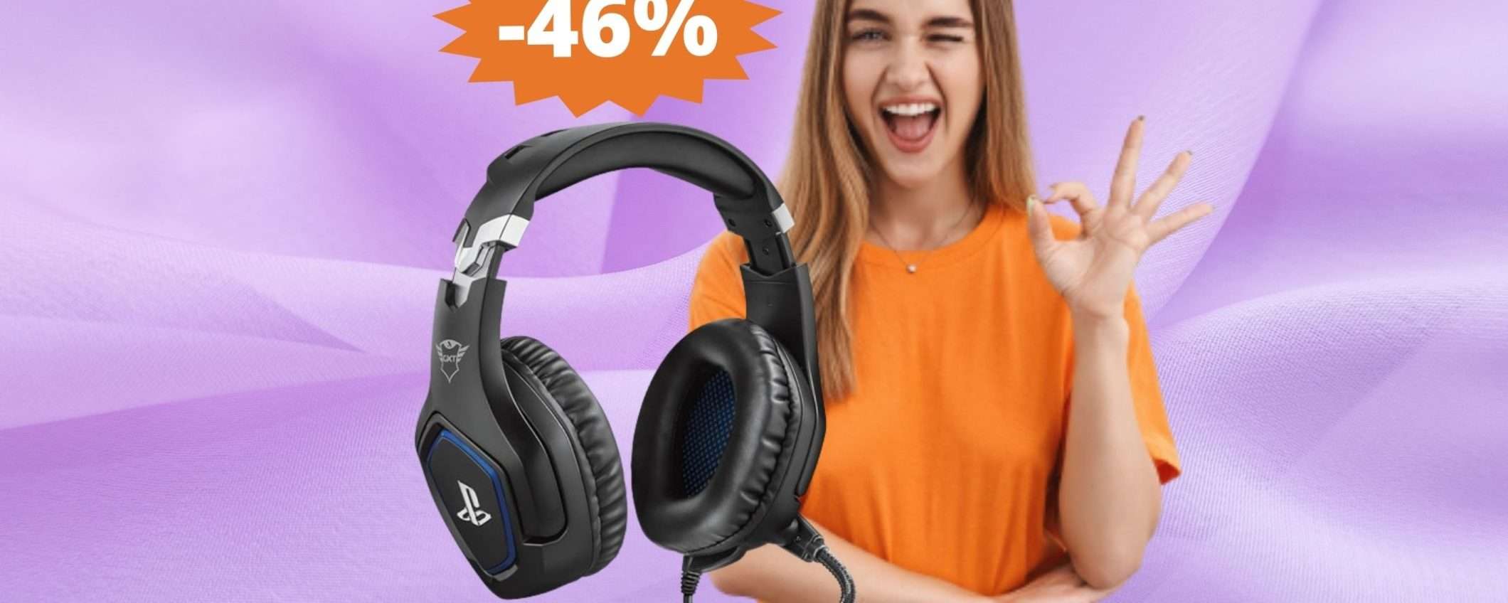 Trust Gaming GXT 488: sconto FOLLE del 46% su Amazon Trust Gaming GXT 488: sconto FOLLE del 46% su Amazon