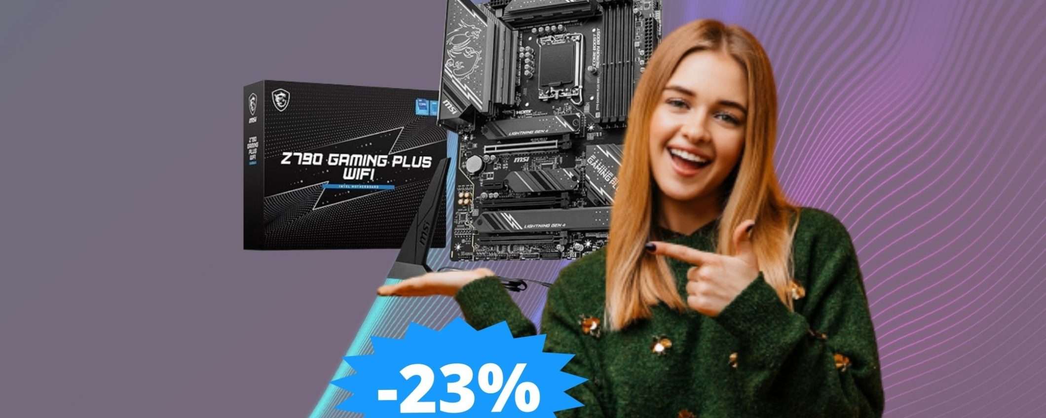 Scheda madre MSI Z790: sconto esclusivo del 23% su Amazon Scheda madre MSI Z790: sconto esclusivo del 23% su Amazon