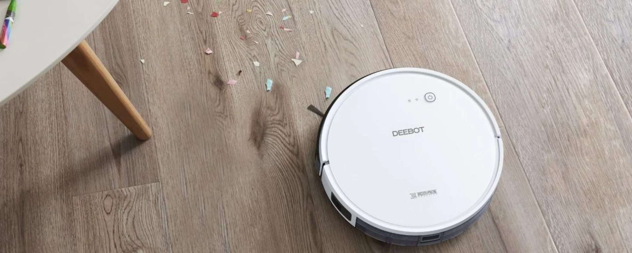 Deebot 605 è il robot aspirapolvere che FA TUTTO e COSTA POCO Deebot 605 è il robot aspirapolvere che FA TUTTO e COSTA POCO
