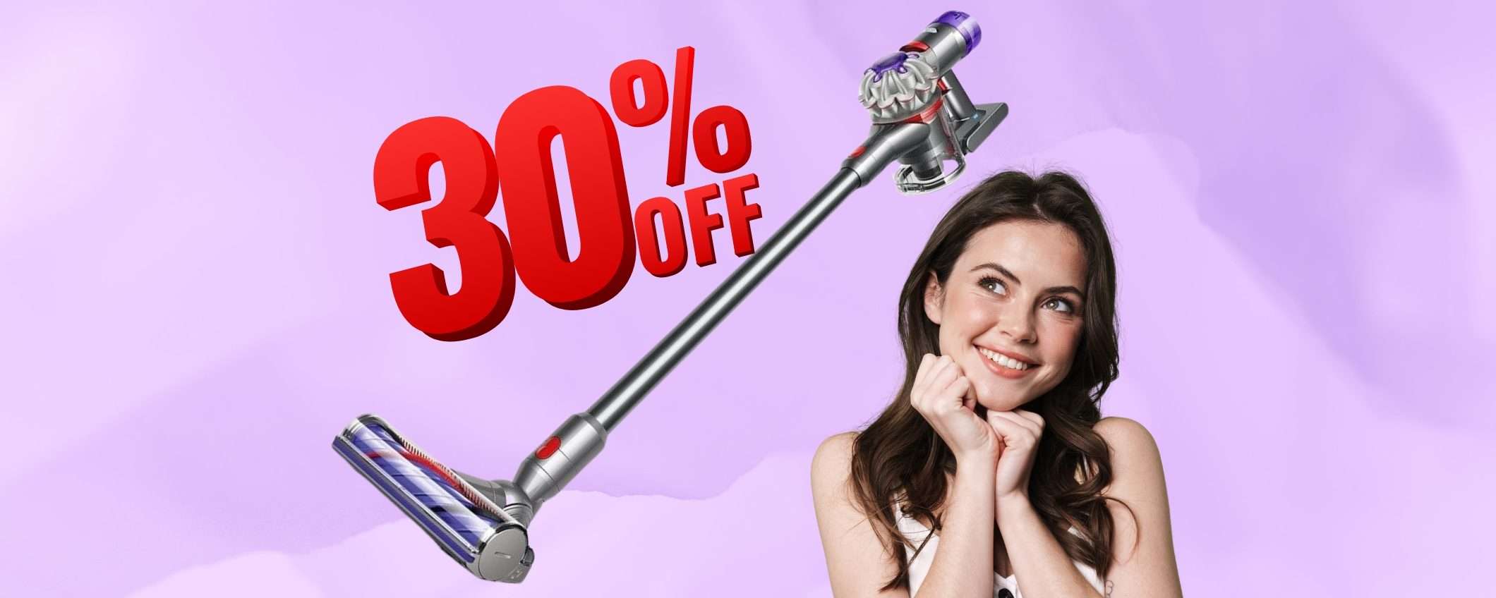 Dyson V8: il RE degli aspirapolvere senza fili su eBay al 30% in MENO