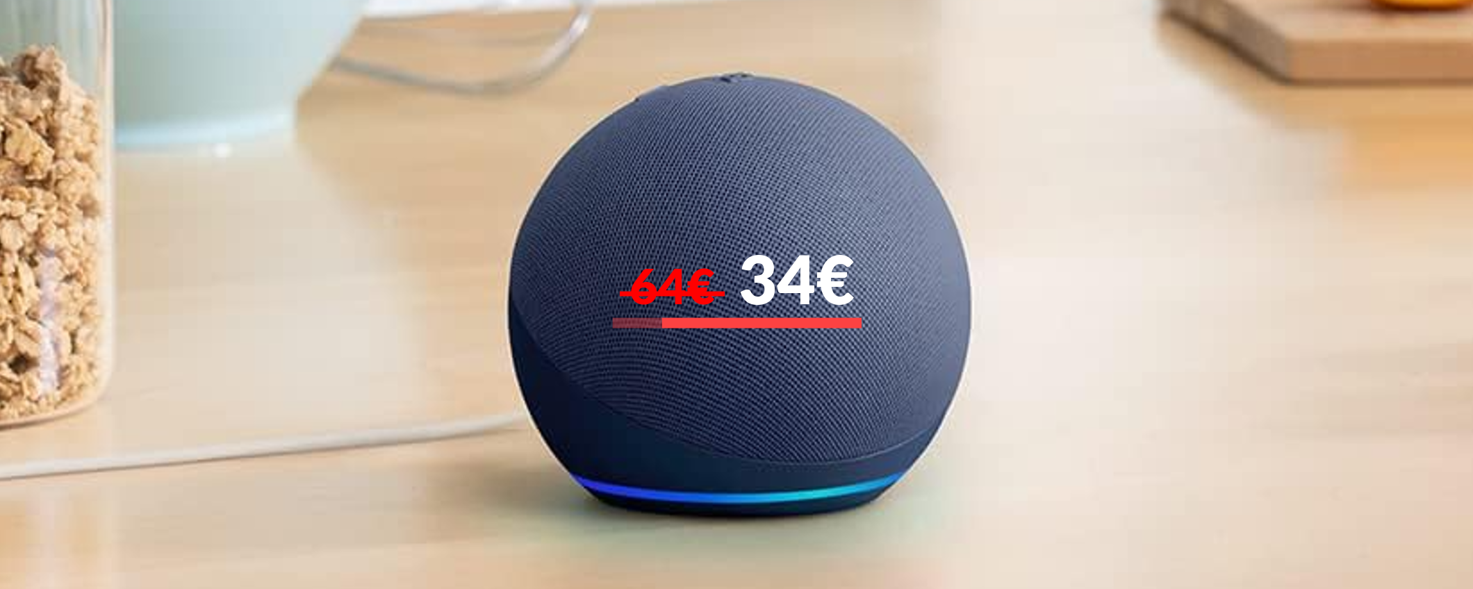 Echo Dot 5: prezzo quasi DIMEZZATO con le Offerte di Primavera Echo Dot 5: prezzo quasi DIMEZZATO con le Offerte di Primavera