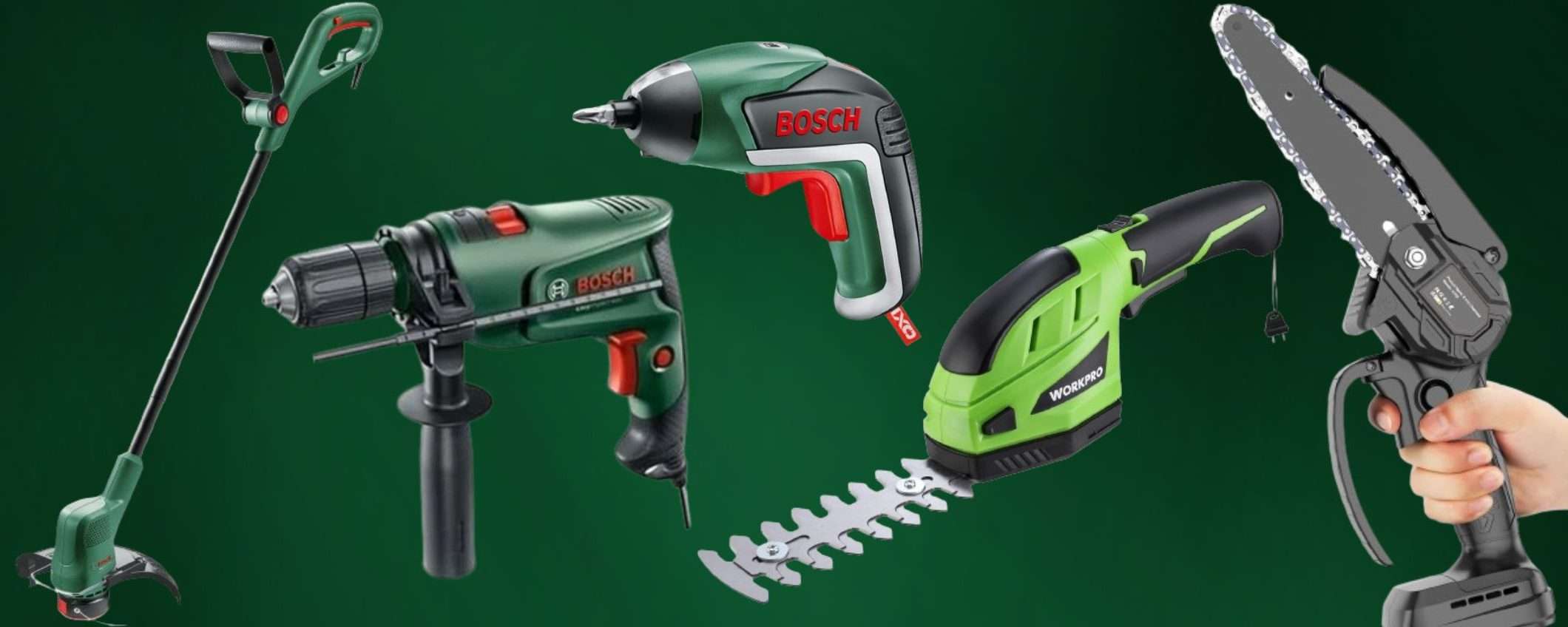 Amazon AFFONDA Parkside: trapani, motoseghe e altri utensili da 13€ a 55€ Amazon AFFONDA Parkside: trapani, motoseghe e altri utensili da 13€ a 55€