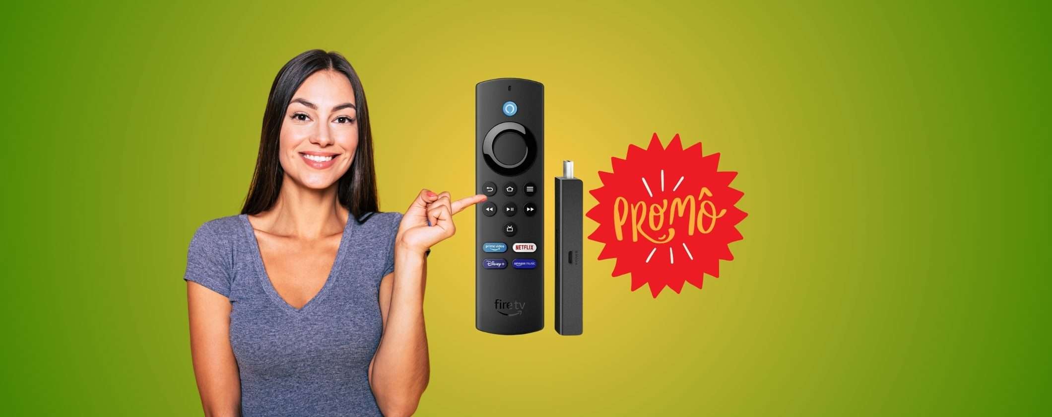 Fire TV Stick Lite: OGGI ancora più ECONOMICA con le Offerte di Primavera Fire TV Stick Lite: OGGI ancora più ECONOMICA con le Offerte di Primavera
