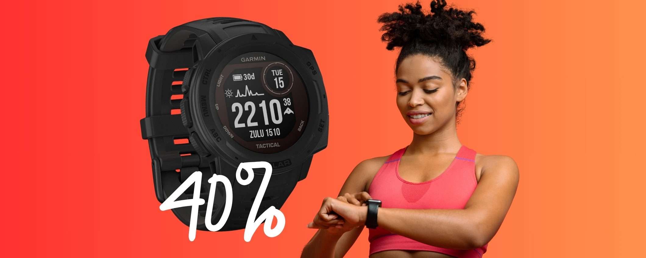 FOLLIA Amazon per Garmin Instinct Solar Tactical (-40% ricondizionato) FOLLIA Amazon per Garmin Instinct Solar Tactical (-40% ricondizionato)