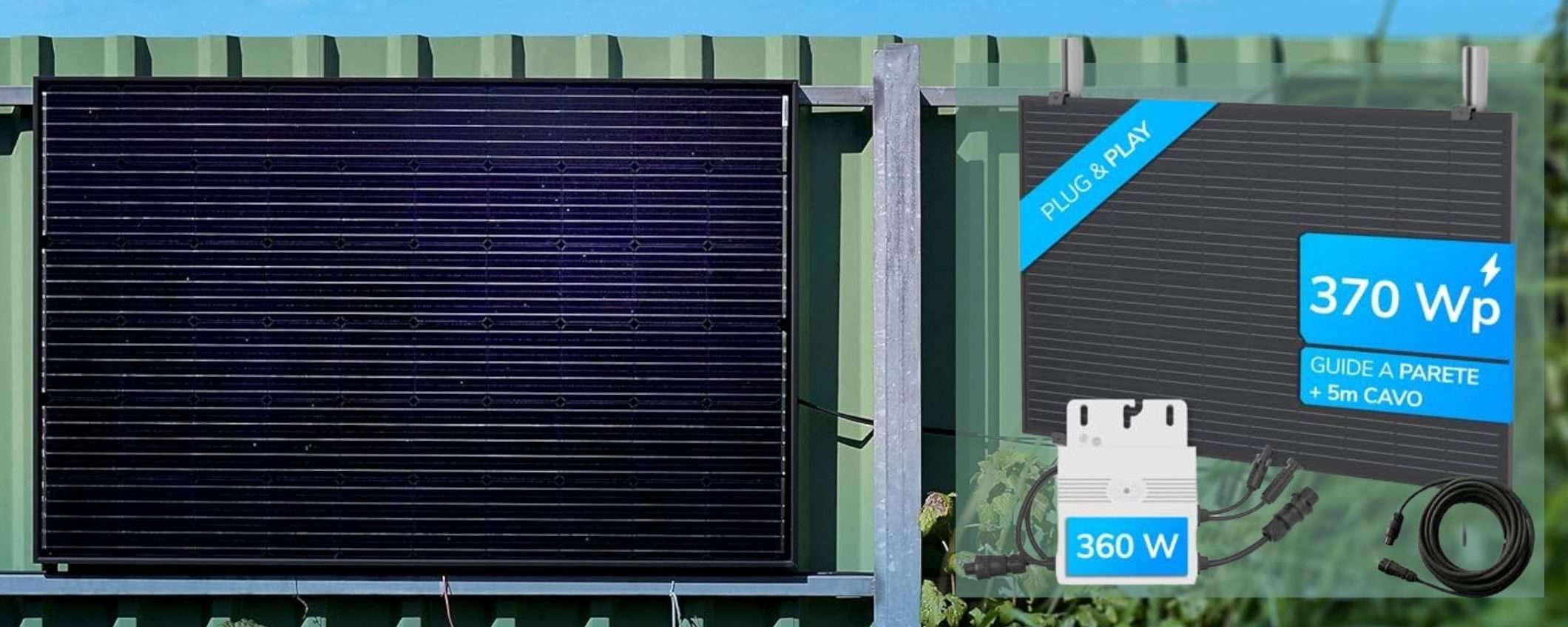 Fotovoltaico da balcone COMPLETO di tutto a prezzo RIDICOLO su Amazon Fotovoltaico da balcone COMPLETO di tutto a prezzo RIDICOLO su Amazon