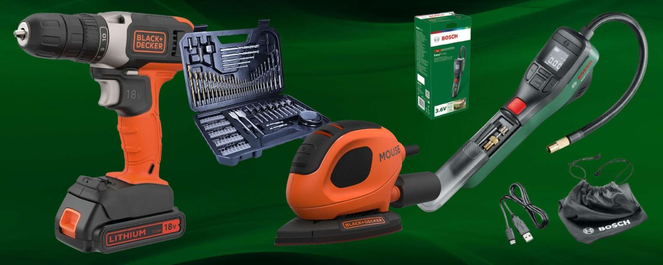 Amazon STRACCIA Lidl Parkside: FUORITUTTO Bosch e Black+Decker da 7,99€