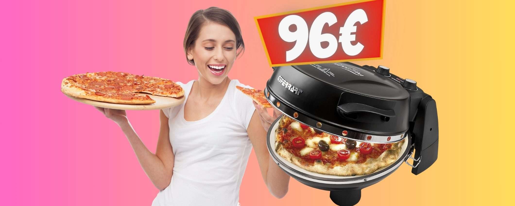 G3 Ferrari Plus Evo: forno doppia pietra per la PIZZA in casa PAZZESCA G3 Ferrari Plus Evo: forno doppia pietra per la PIZZA in casa PAZZESCA