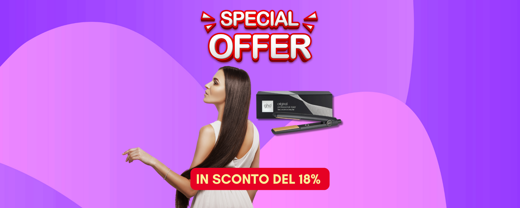 Ottima piastra ghd Original Styler in sconto del 18% Ottima piastra ghd Original Styler in sconto del 18%