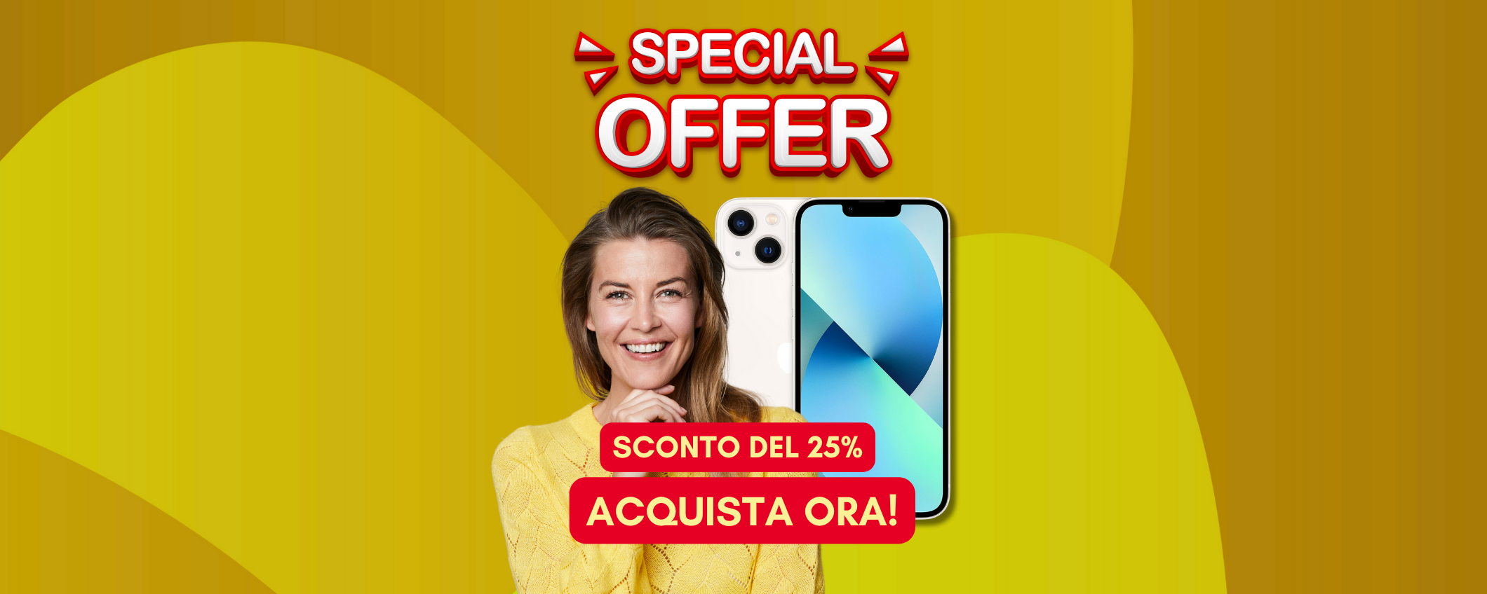 Apple iPhone 13 ricondizionato in sconto del 25% su Amazon! Apple iPhone 13 ricondizionato in sconto del 25% su Amazon!