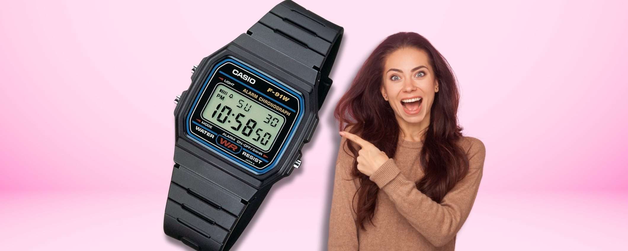 LIQUIDAZIONE su eBay per il meraviglioso CASIO dallo stile Vintage (18€)