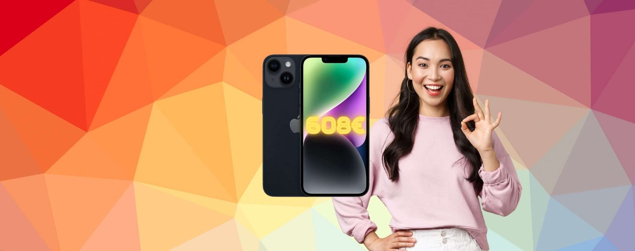 iPhone 14: scopri come AVERLO a soli 608€ iPhone 14: scopri come AVERLO a soli 608€