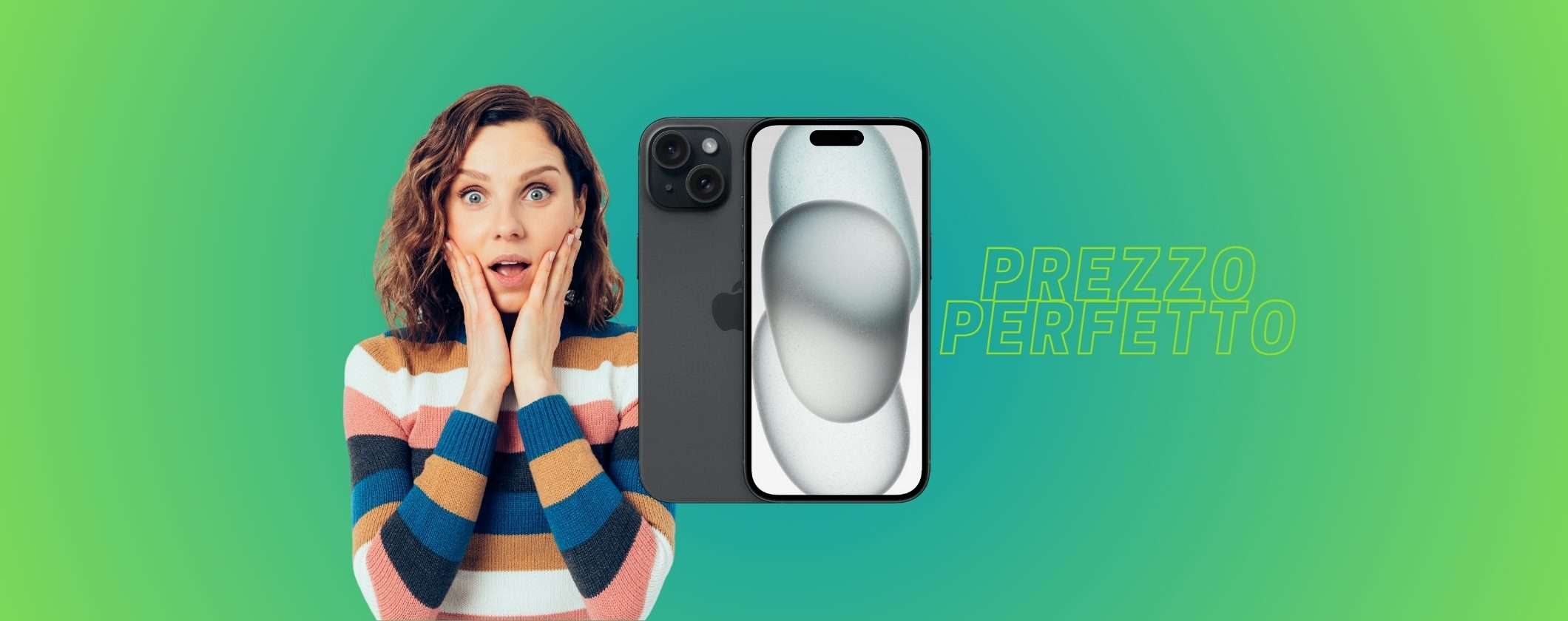 iPhone 15: PREZZO PERFETTO su MediaWorld, ti sta chiamando