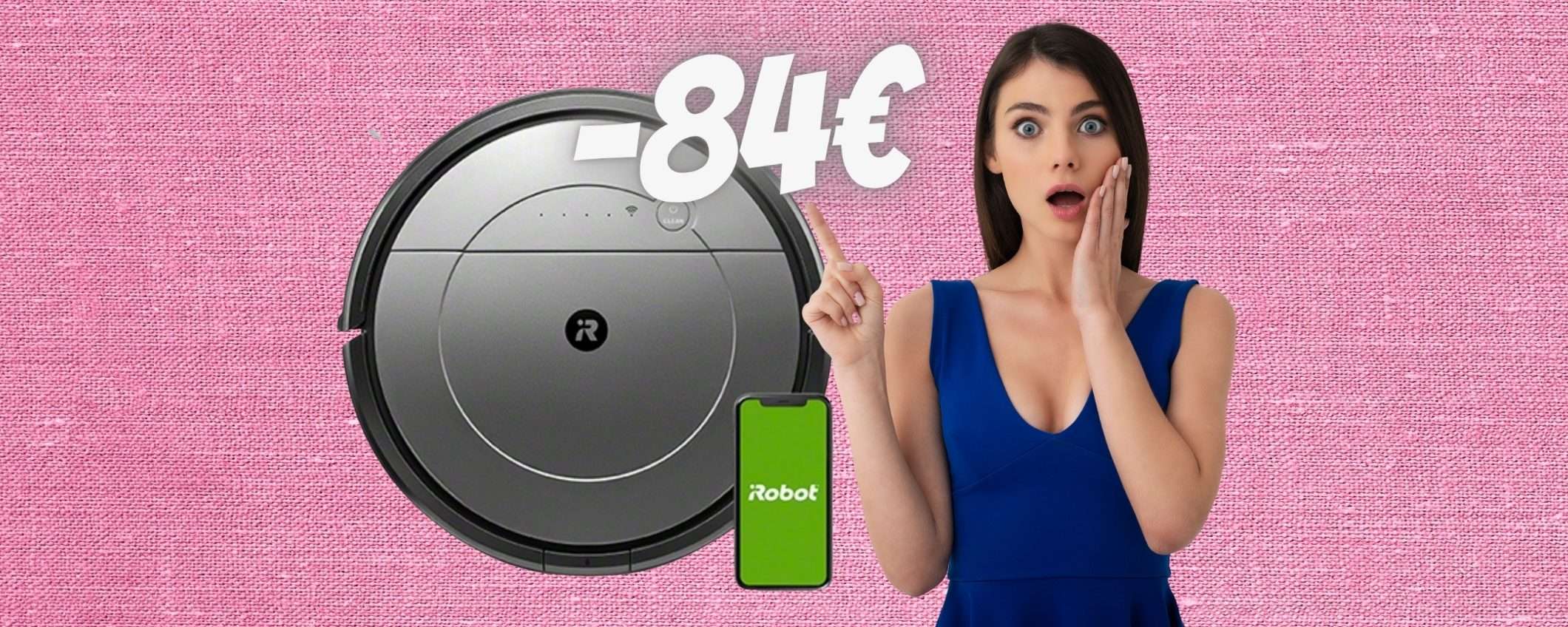 iRobot Roomba Combo: robot che aspira e lava, oggi è tuo a 84€ in MENO