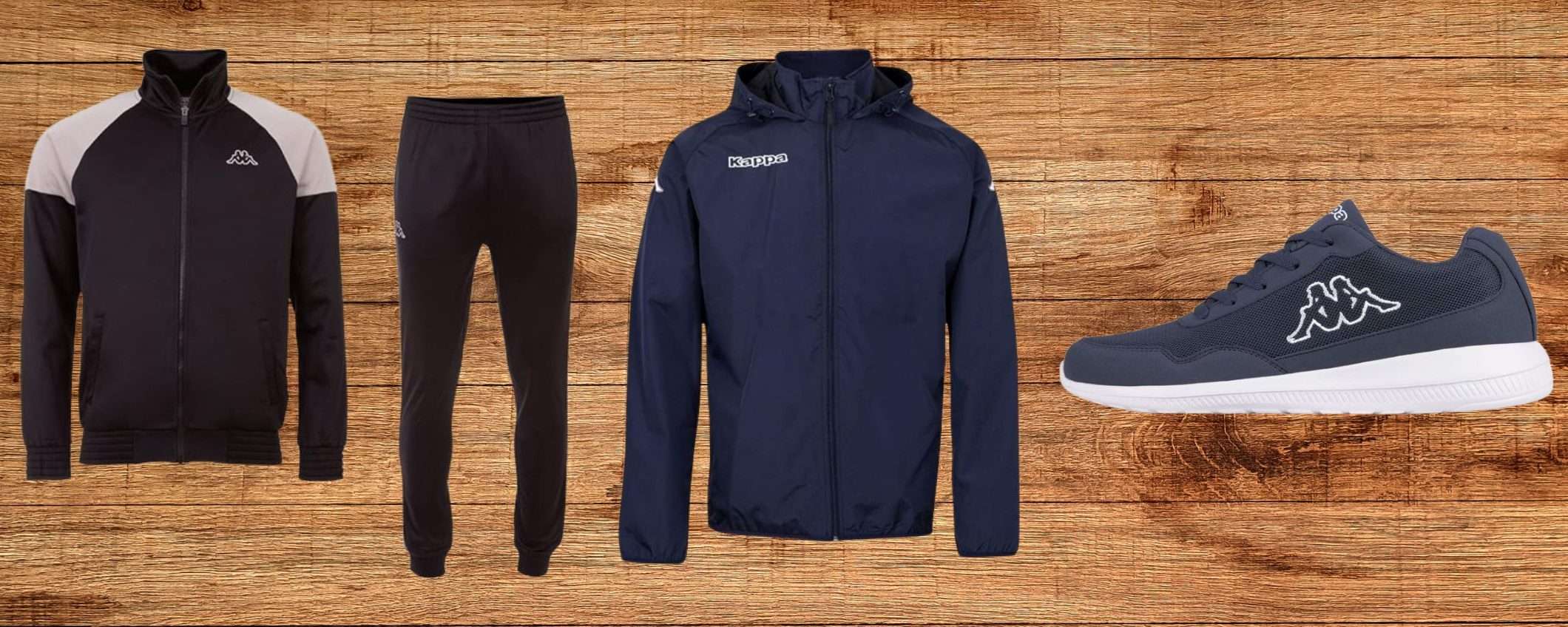 Kappa da 13€ su Amazon: abbigliamento e scarpe in SVUOTATUTTO