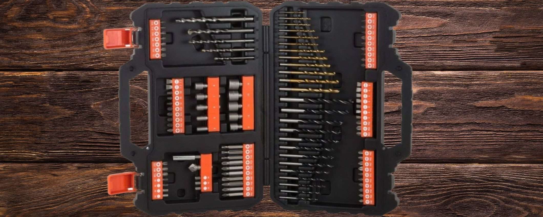 Mega kit Black+Decker 109 in 1 a prezzo SHOCK su Amazon: promo WOW (20€) Mega kit Black+Decker 109 in 1 a prezzo SHOCK su Amazon: promo WOW (20€)