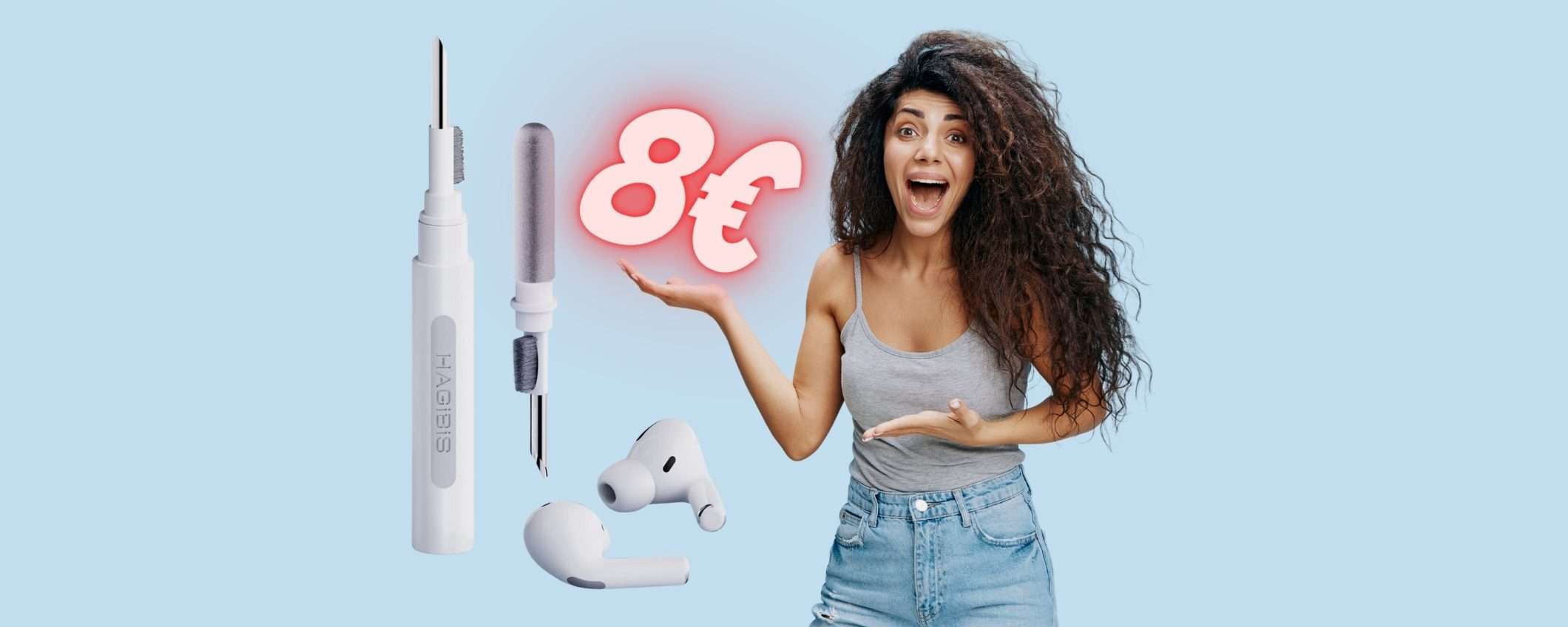 Kit per pulire gli auricolari: GENIALATA a 8€, e tornano come NUOVI Kit per pulire gli auricolari: GENIALATA a 8€, e tornano come NUOVI