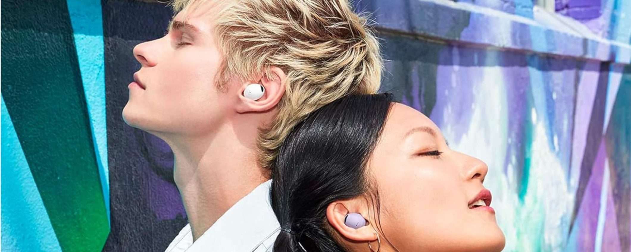 Le STREPITOSE cuffie TWS Samsung Galaxy Buds2 Pro al 44% in meno