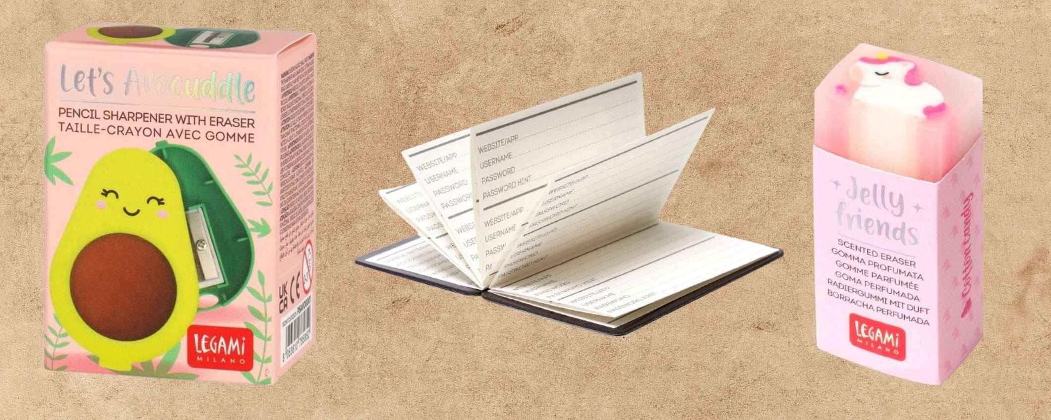 Legami, gadget da meno di 2€ a 3€ su Amazon: MERAVIGLIOSI, promo limitata
