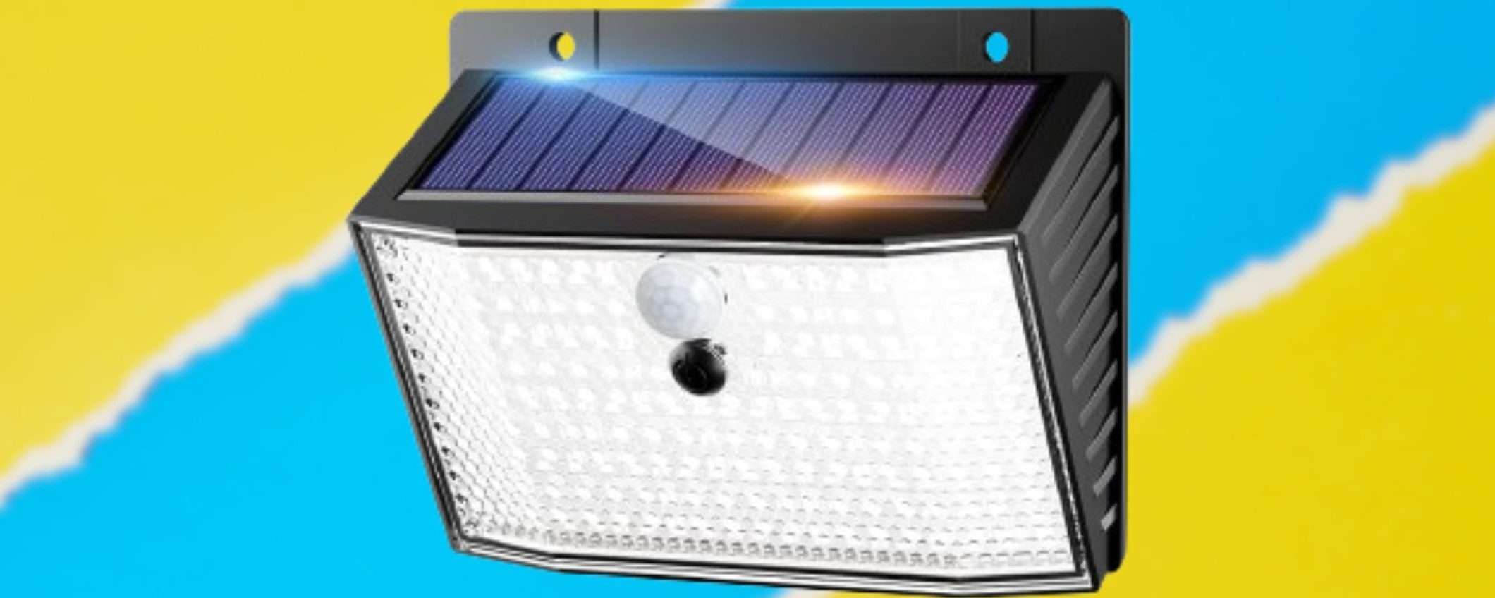 Faro solare LUMINOSISSIMO a 3,99€ su Amazon: sconto SHOCK (-40%) Faro solare LUMINOSISSIMO a 3,99€ su Amazon: sconto SHOCK (-40%)