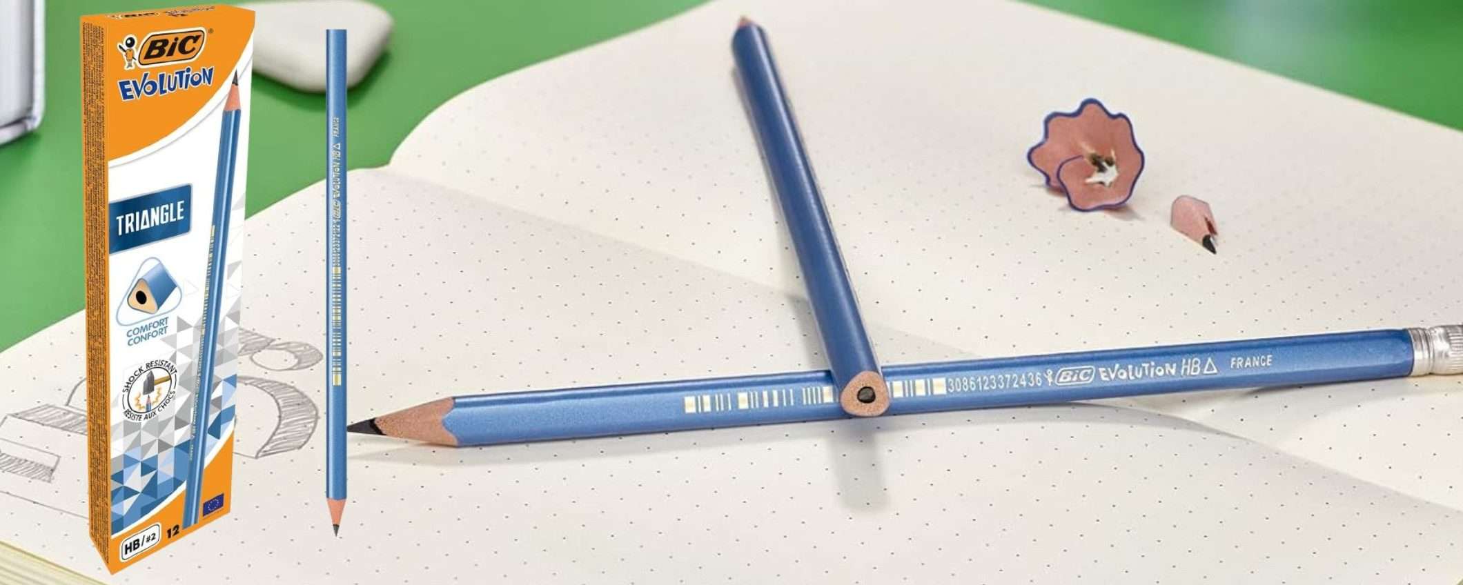BIC Evolution Triangle a 0,17€ su Amazon: matite PREMIUM a prezzo RIDICOLO BIC Evolution Triangle a 0,17€ su Amazon: matite PREMIUM a prezzo RIDICOLO