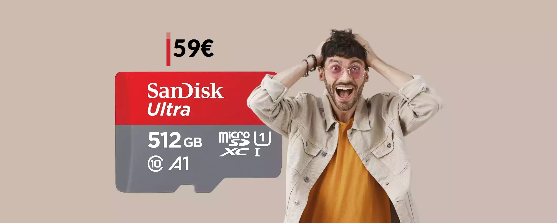 MicroSD 512GB SanDisk: best buy da prendere SUBITO a soli 59€