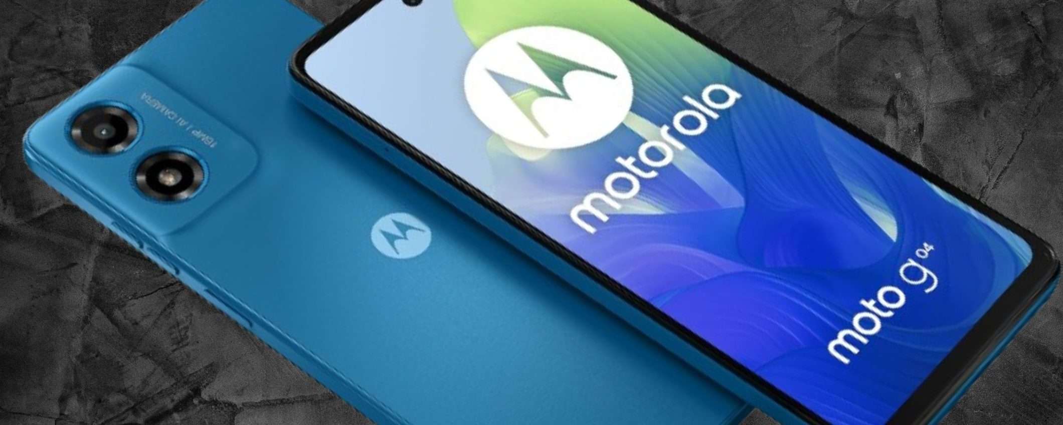 Motorola Moto g04 a 96€ è DA AVERE: display 90Hz, 5000 mAh, design PREMIUM Motorola Moto g04 a 96€ è DA AVERE: display 90Hz, 5000 mAh, design PREMIUM
