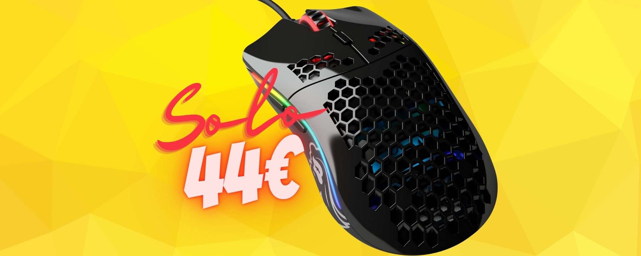 Mouse da gaming SUPER LEGGERO dalle prestazioni TOP (solo 44€) Mouse da gaming SUPER LEGGERO dalle prestazioni TOP (solo 44€)