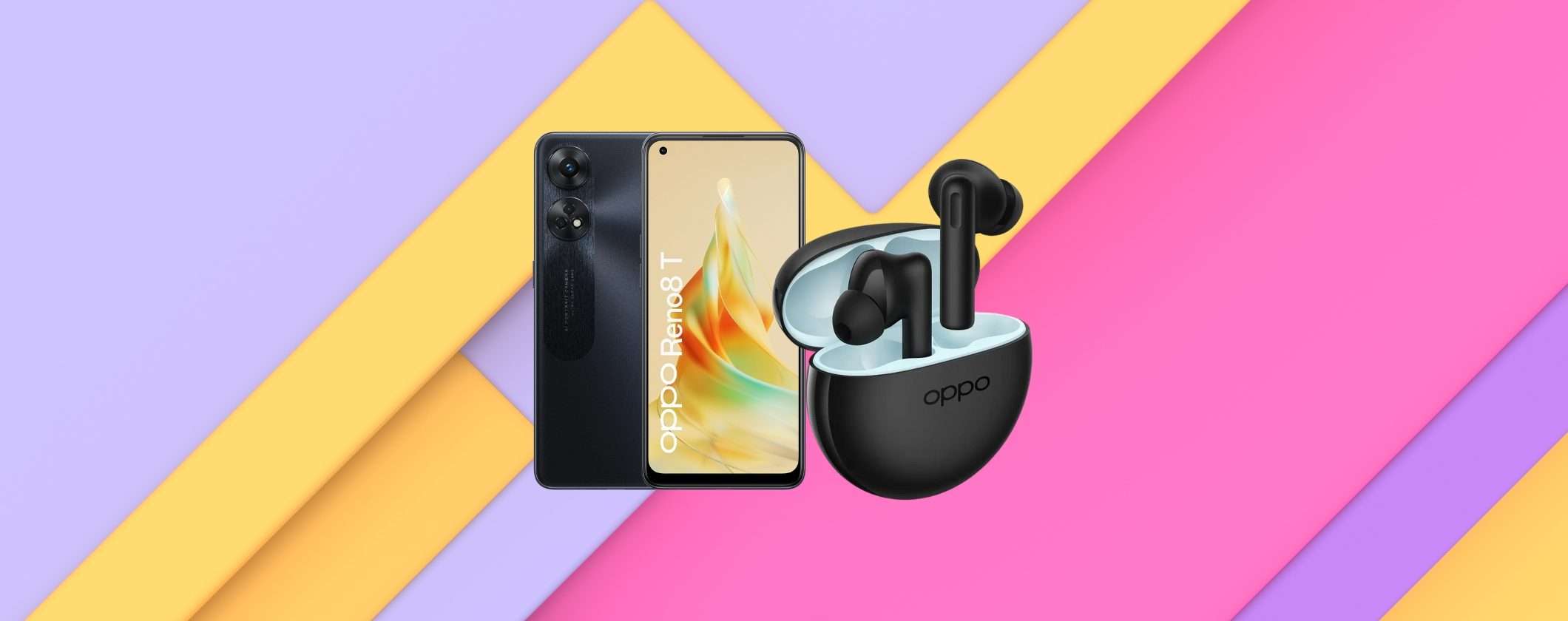 OPPO Reno8 T: 200€ di SCONTO ed Enco Buds2 a 17€