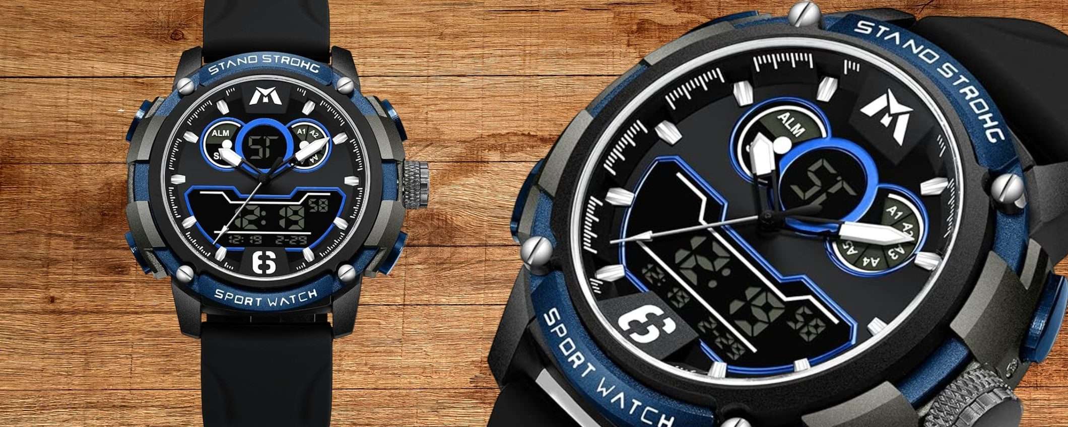 Bastano 9,99€ su Amazon per questo bellissimo orologio digitale: sconto 73%