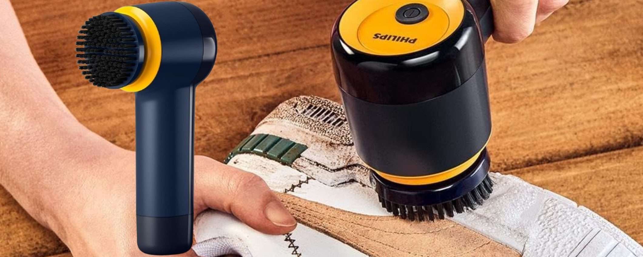 Scarpe COME NUOVE in un attimo: pulitore wireless Philips a prezzo WOW (19€) Scarpe COME NUOVE in un attimo: pulitore wireless Philips a prezzo WOW (19€)