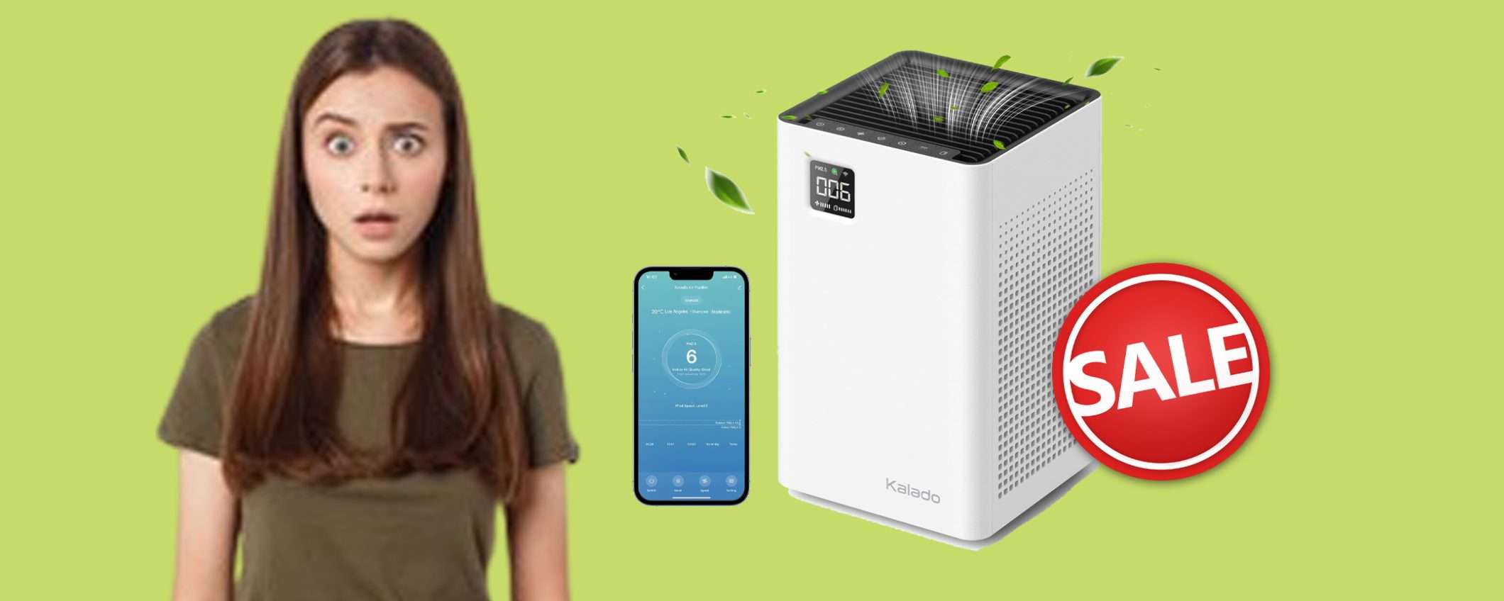 Purificatore d’aria smart silenzioso con Alexa: sconto coupon TOP (-40€) Purificatore d’aria smart silenzioso con Alexa: sconto coupon TOP (-40€)