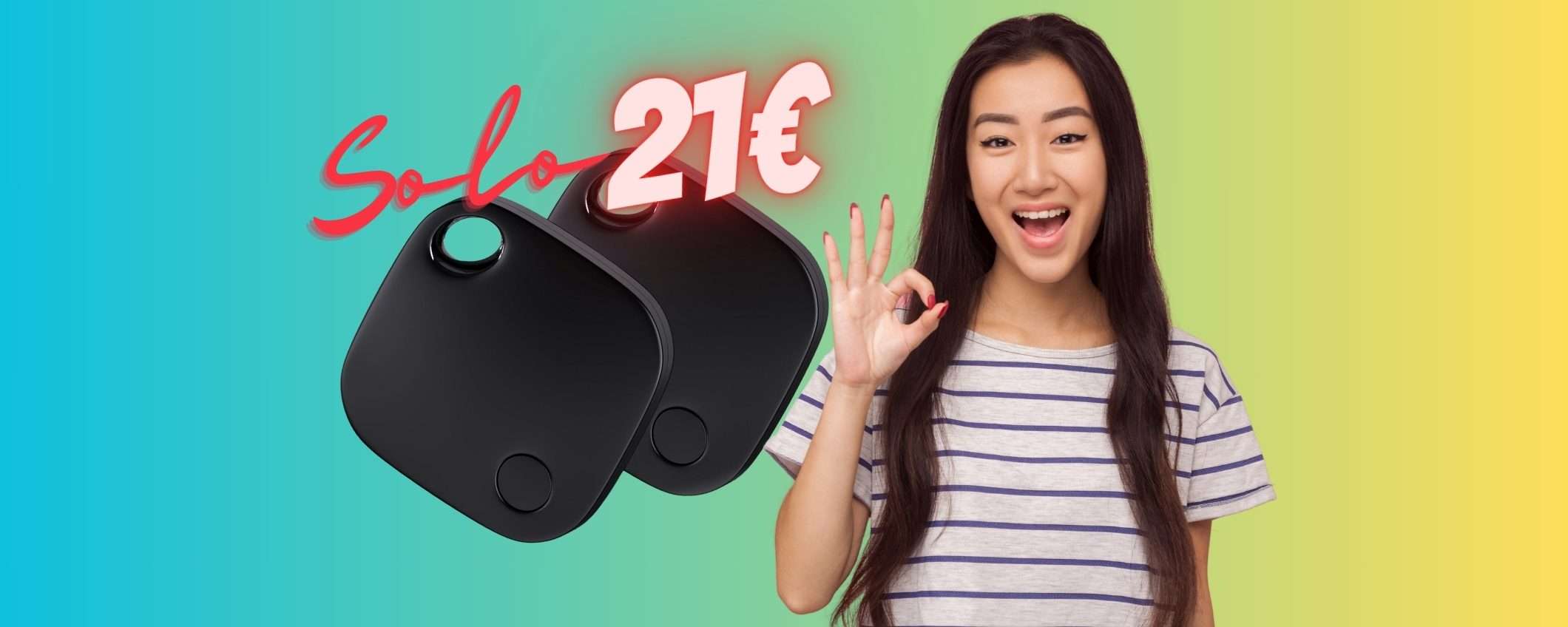 Ritrova gli oggetti senza fatica con 2 Smart Tracker Tag a 21€ Ritrova gli oggetti senza fatica con 2 Smart Tracker Tag a 21€
